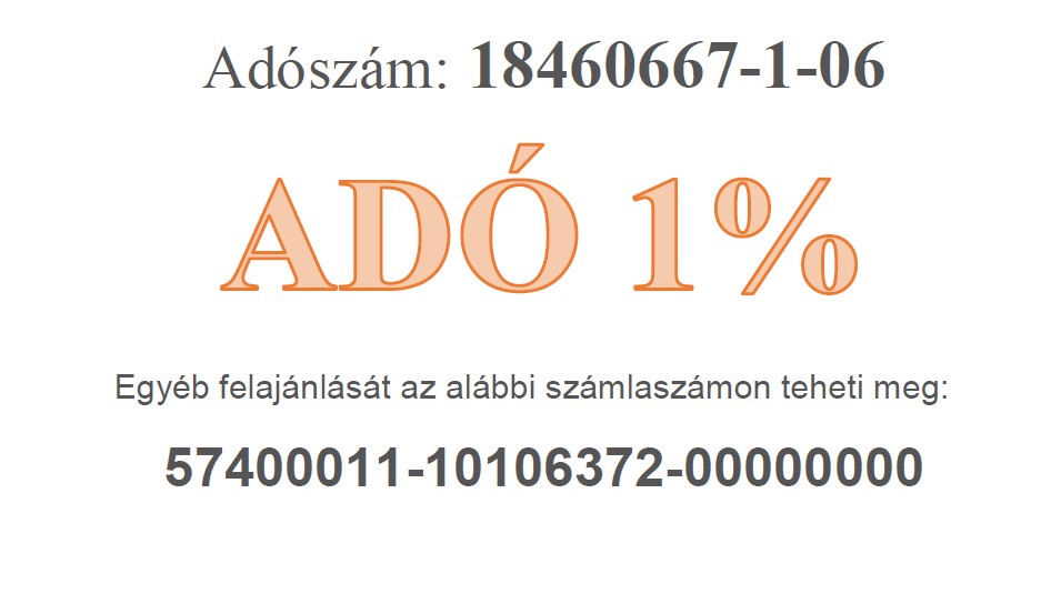 Támogassa iskolánkat adója 1%-val!