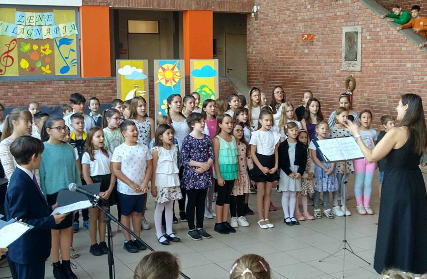 Zene világnapja a Szegedi Kossuth Lajos Általános Iskolában