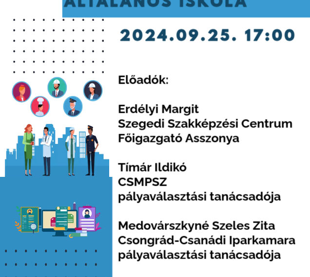 Pályaválasztási fórum a Kossuth Lajos Általános Iskolában